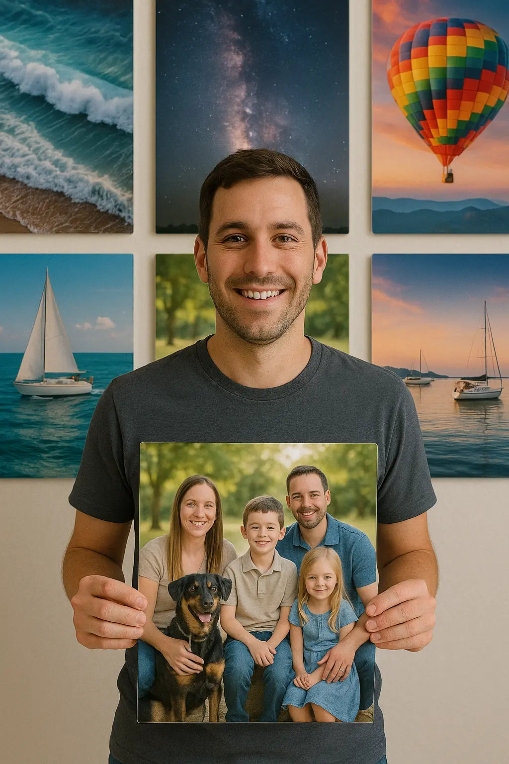 Custom Photo Metal Print – 14x11 Glossy Aluminum Wall Art