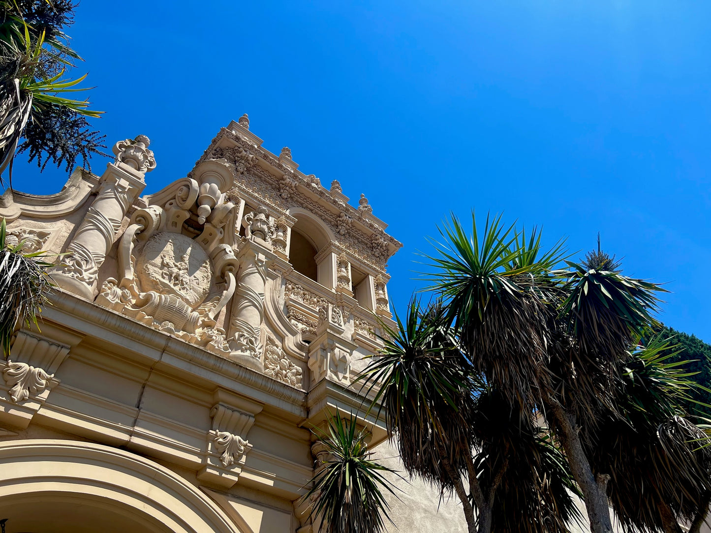 Balboa Park San Diego Wall Art – Glossy Metal Photo Print | Spanish Colonial Architecture Décor
