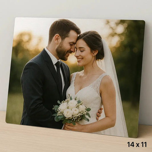 Custom Photo Metal Print – 14x11 Glossy Aluminum Wall Art