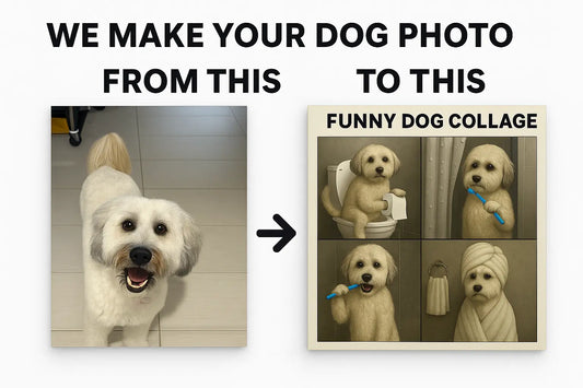 Funny Dog Wall Art