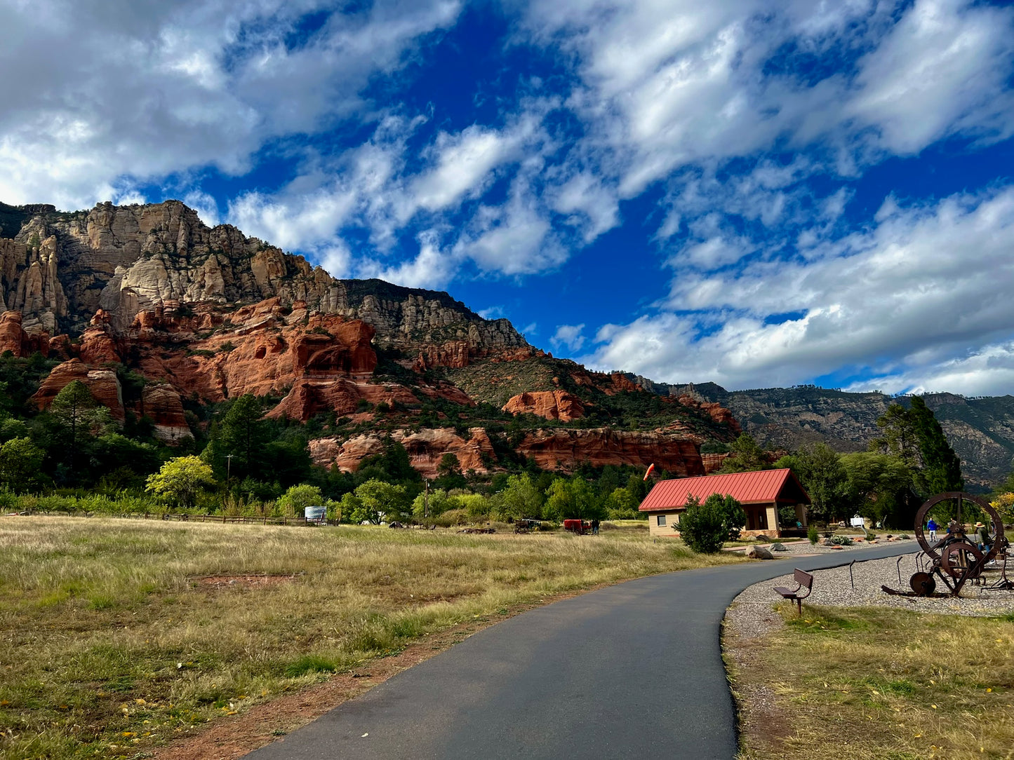 Sedona Red Rocks Wall Art –  Glossy Metal Photo Print | Arizona Canyon Landscape Décor